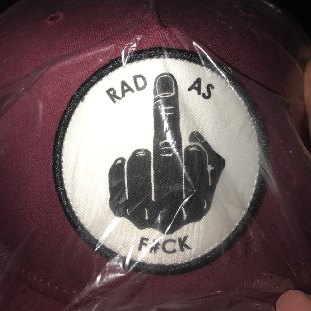 “Rad as f#ck” SnapBack hat